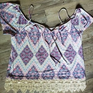 Maurices Tops - Cold shoulder top Maurices Tops - Cold shoulder top